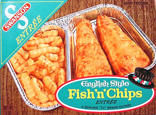 Swanson Fish and Chips TV Dinner